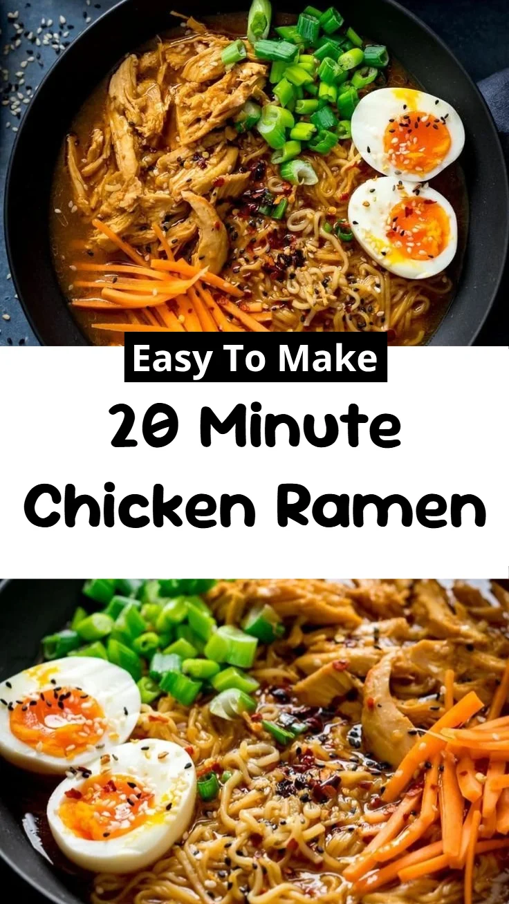 20 Minute Chicken Ramen