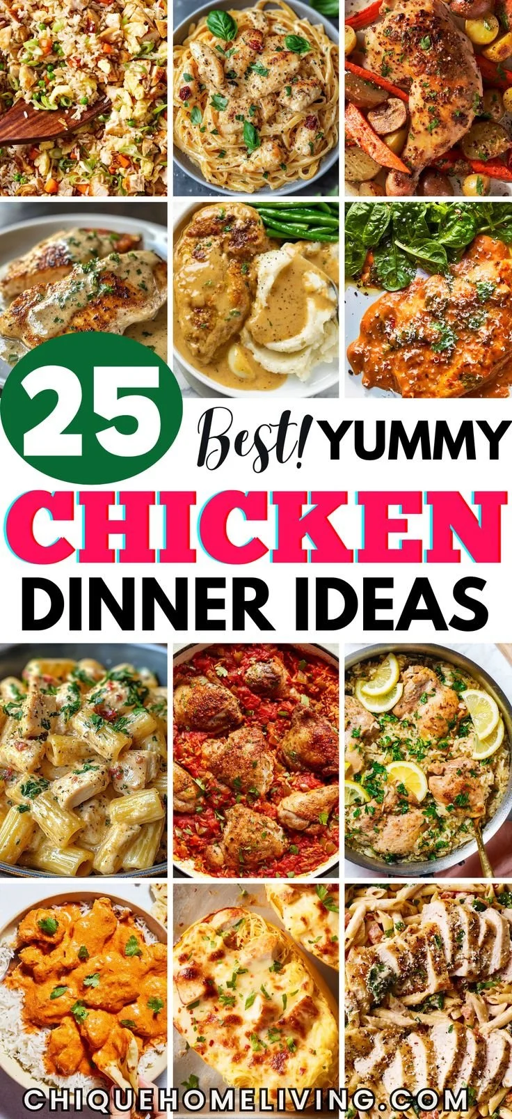 Delicious chicken dinner recipes for busy weeknights