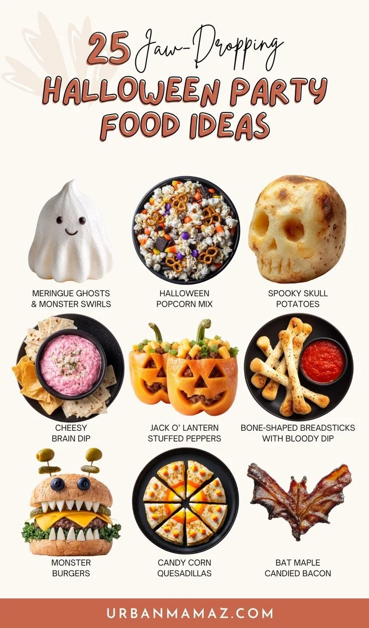 Delicious Halloween party food ideas for a festive gathering