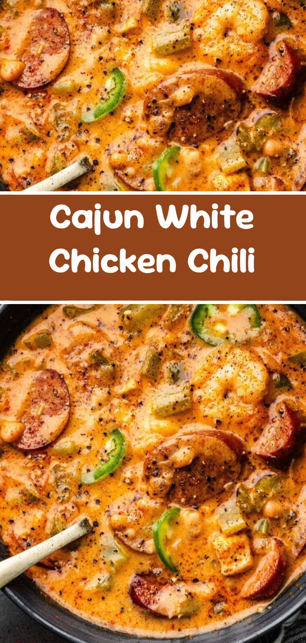 Cajun White Chicken Chili