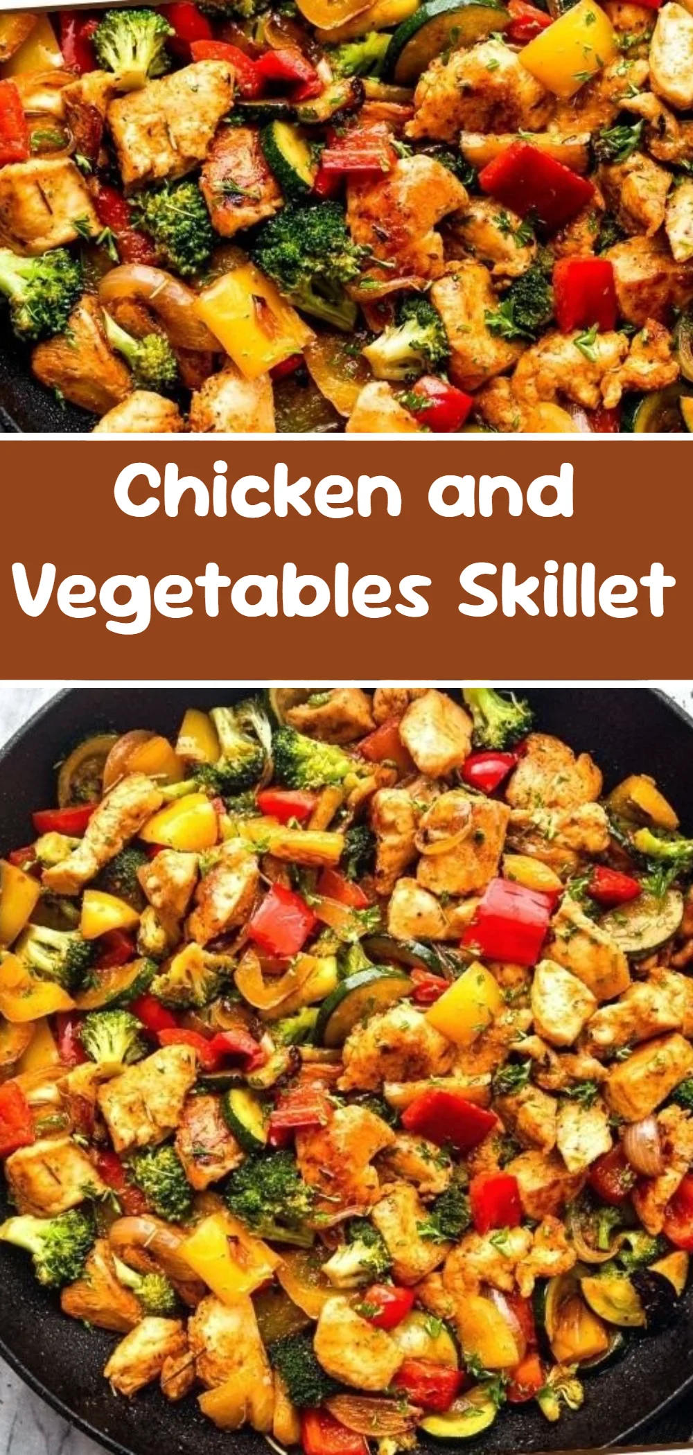 Chicken and Vegetables Skillet