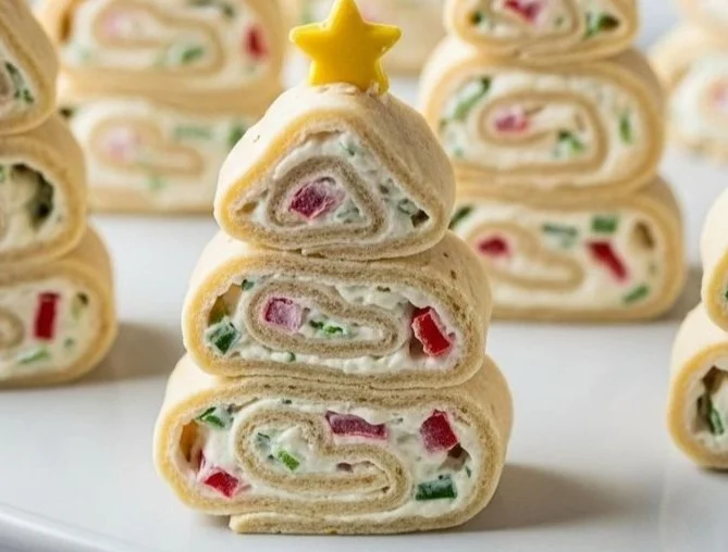 Easy Christmas appetizers for work potluck | Christmas tree appetizers, Christmas tree appetizers, Christmas tree rolls