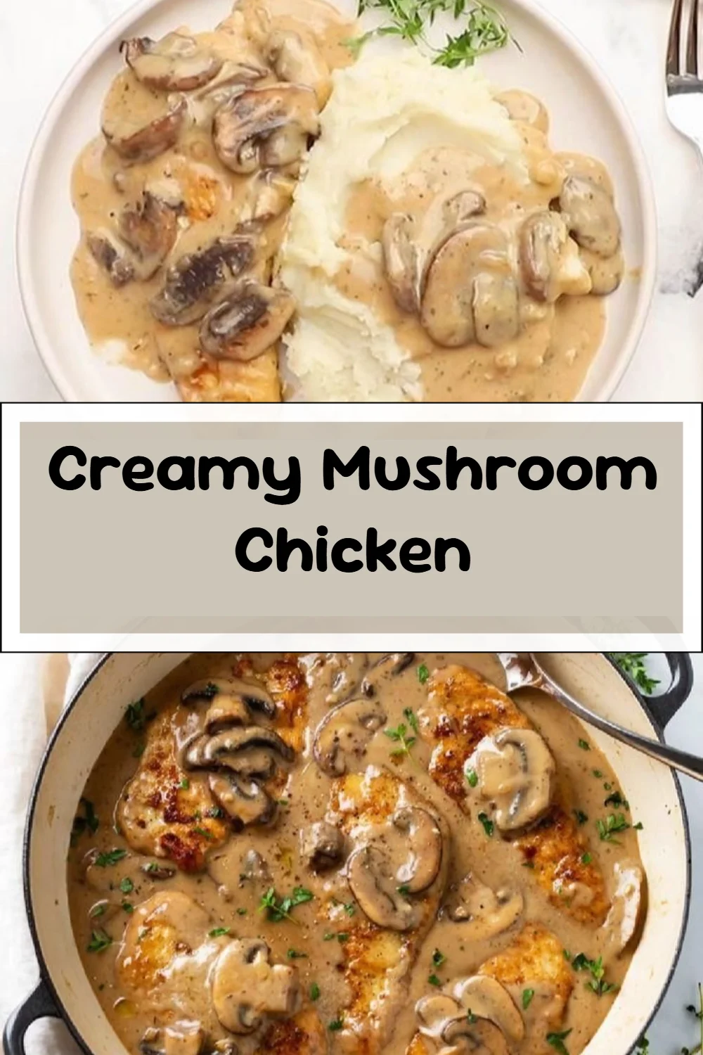 Creamy Mushroom Chicken