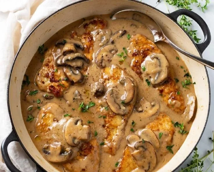Creamy Mushroom Chicken
