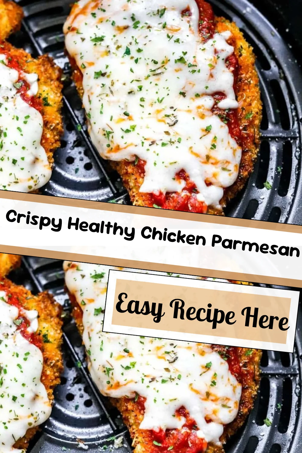 Crispy Healthy Chicken Parmesan