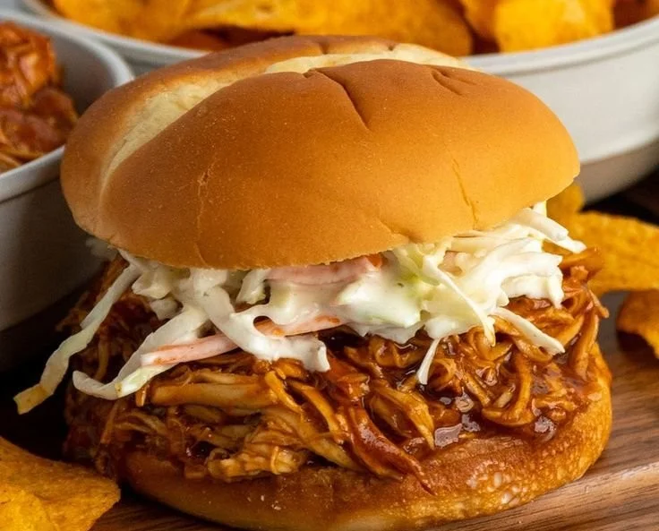 Crock Pot BBQ Pulled Chicken