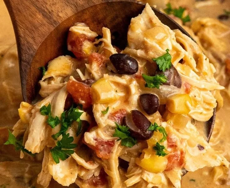 Crock Pot Fiesta Chicken
