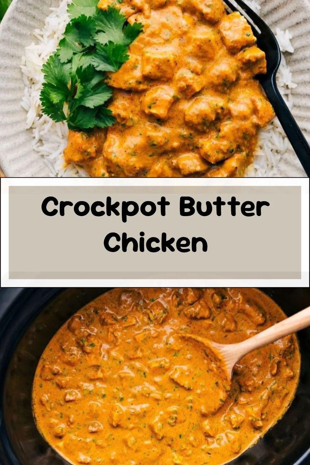 Crockpot Butter Chicken