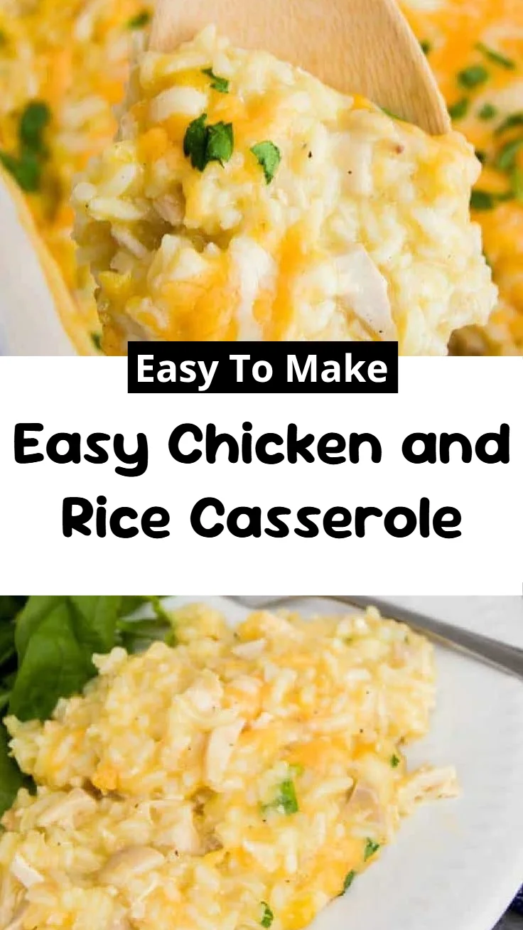 Easy Chicken and Rice Casserole