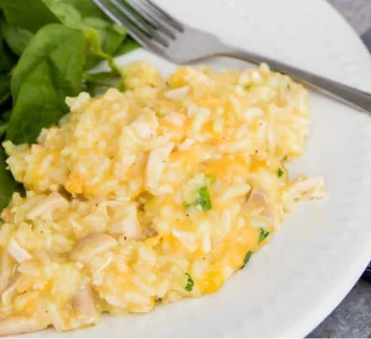 Easy Chicken and Rice Casserole