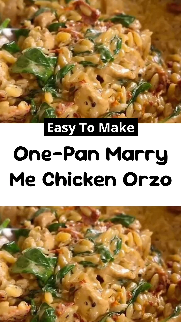 One-Pan Marry Me Chicken Orzo