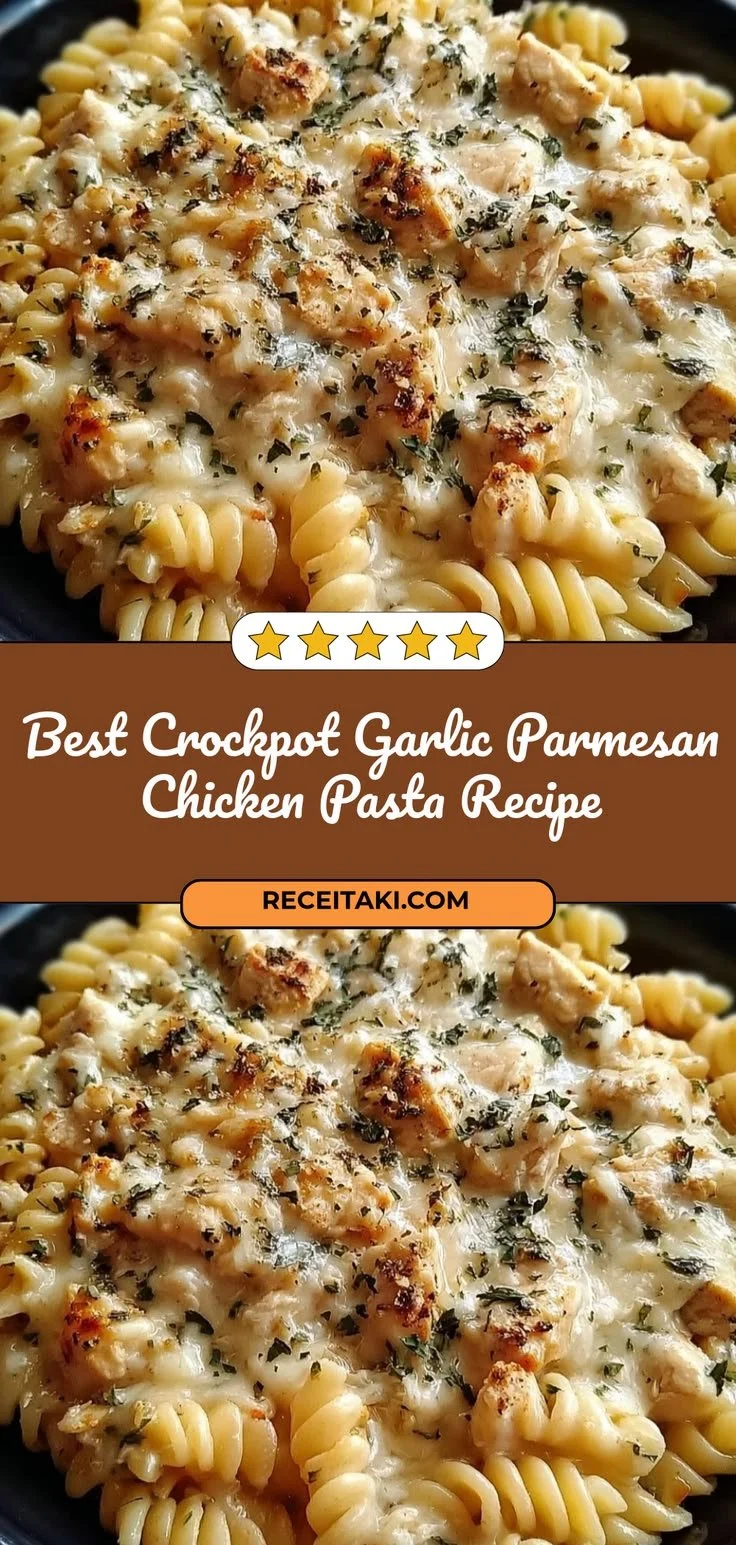 Delicious Garlic Parmesan Chicken Pasta served in a bowl