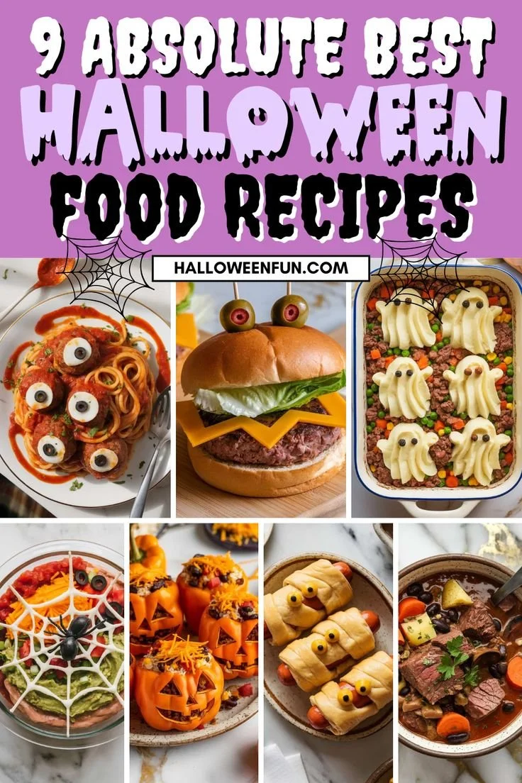 Spooky Halloween themed food ideas for a festive celebration