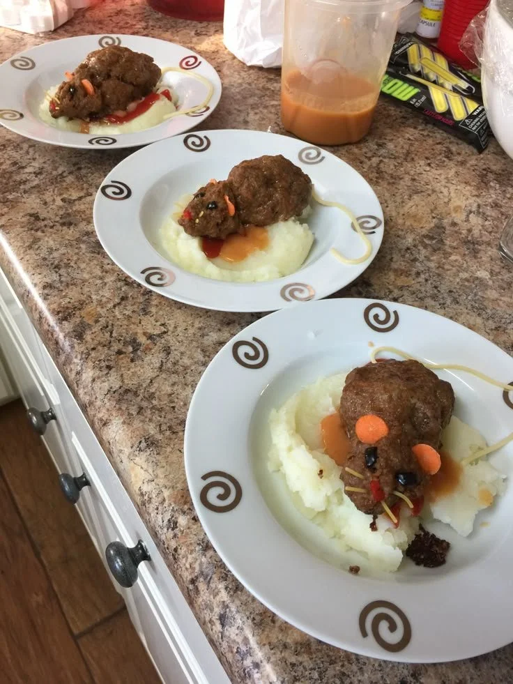 Spooky Halloween food main dish with creepy dinner ideas and easy recipes.
